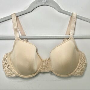 Wacoal Neutral Cream Lace Adjustable Strap Bra 38B